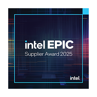 Intel EPIC Supplier Award 2025 award badge