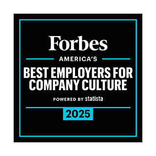 Forbes America’s Best Employers for Company Culture 2025 award badge